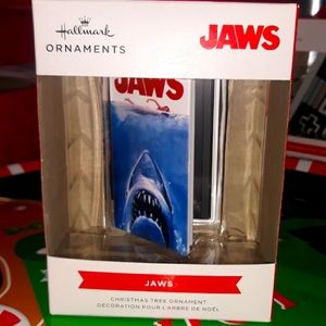 Hallmark Ornament Jaws VHS tape